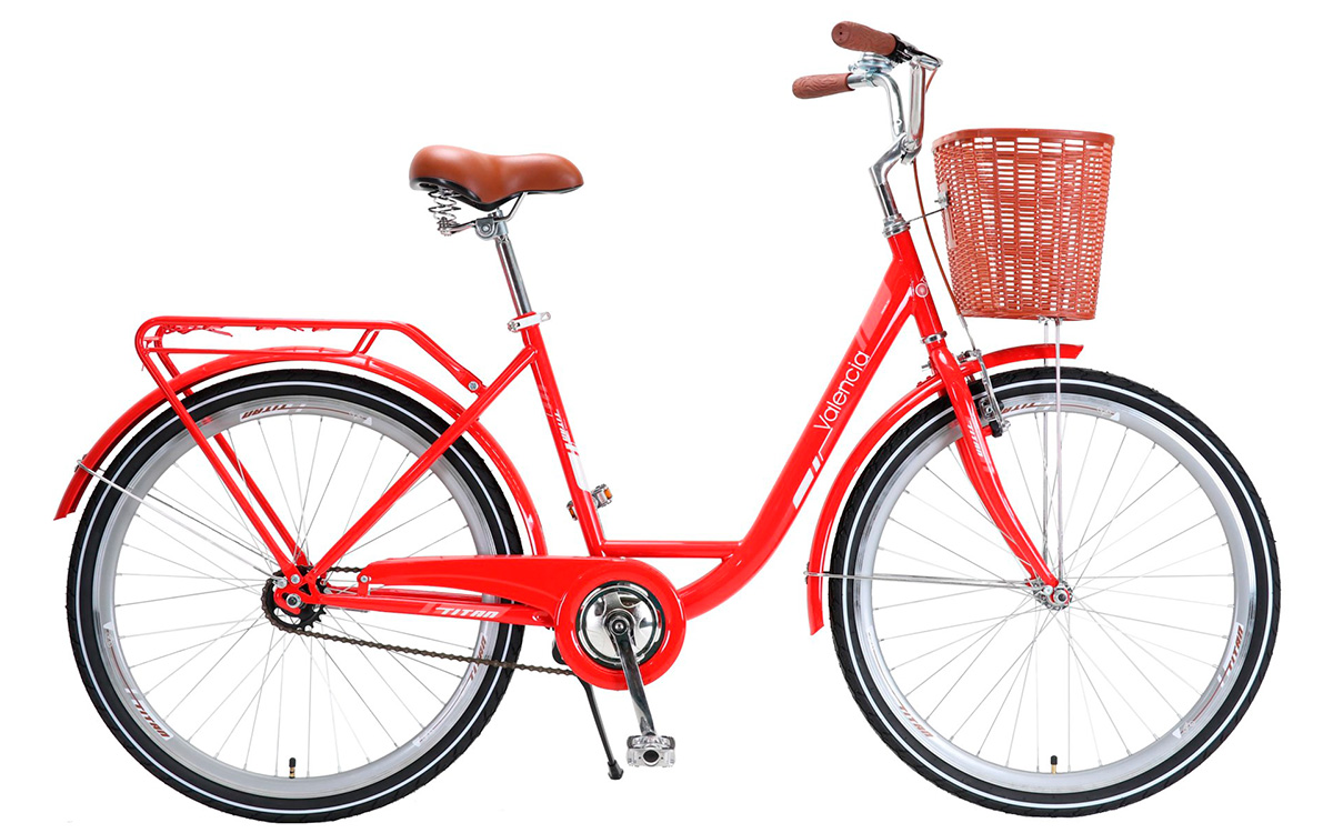 Фотографія Велосипед Titan Valencia 2 26" розмір М 2021 Red
